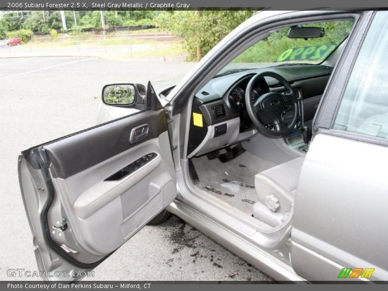 Steel Gray Metallic / Graphite Gray 2006 Subaru Forester 2.5 X