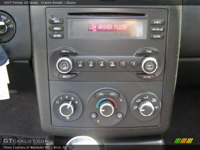 Granite Metallic / Ebony 2007 Pontiac G6 Sedan