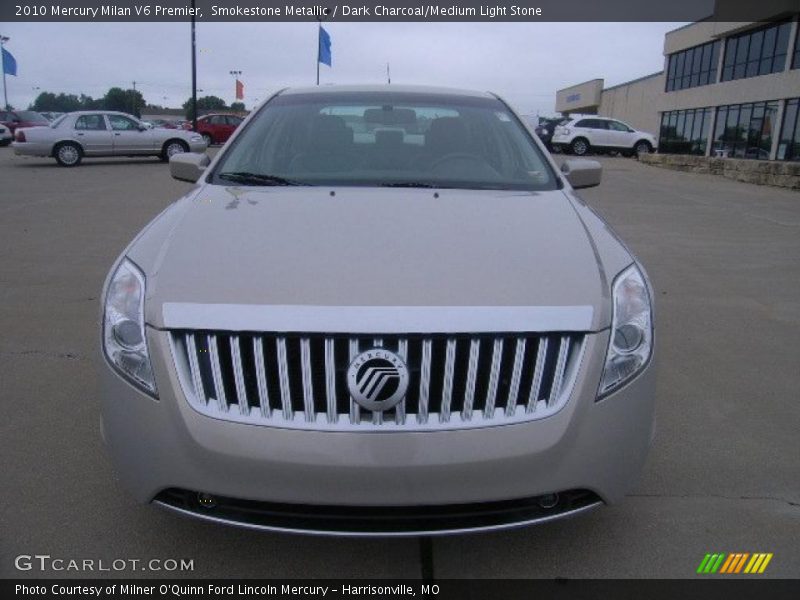 Smokestone Metallic / Dark Charcoal/Medium Light Stone 2010 Mercury Milan V6 Premier