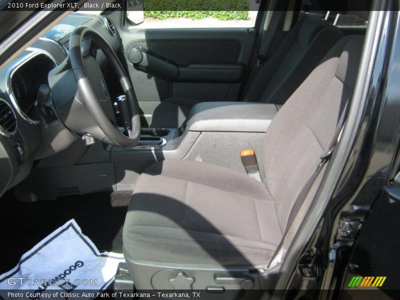 Black / Black 2010 Ford Explorer XLT