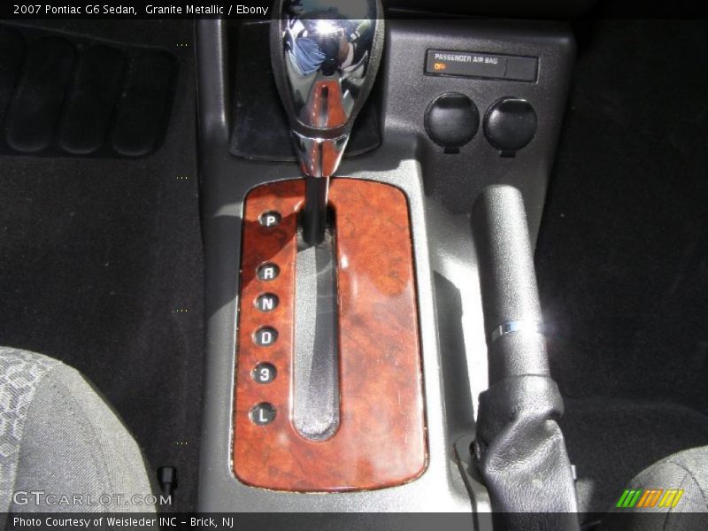 Granite Metallic / Ebony 2007 Pontiac G6 Sedan