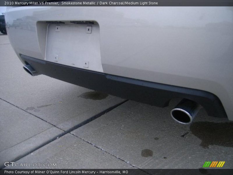 Smokestone Metallic / Dark Charcoal/Medium Light Stone 2010 Mercury Milan V6 Premier