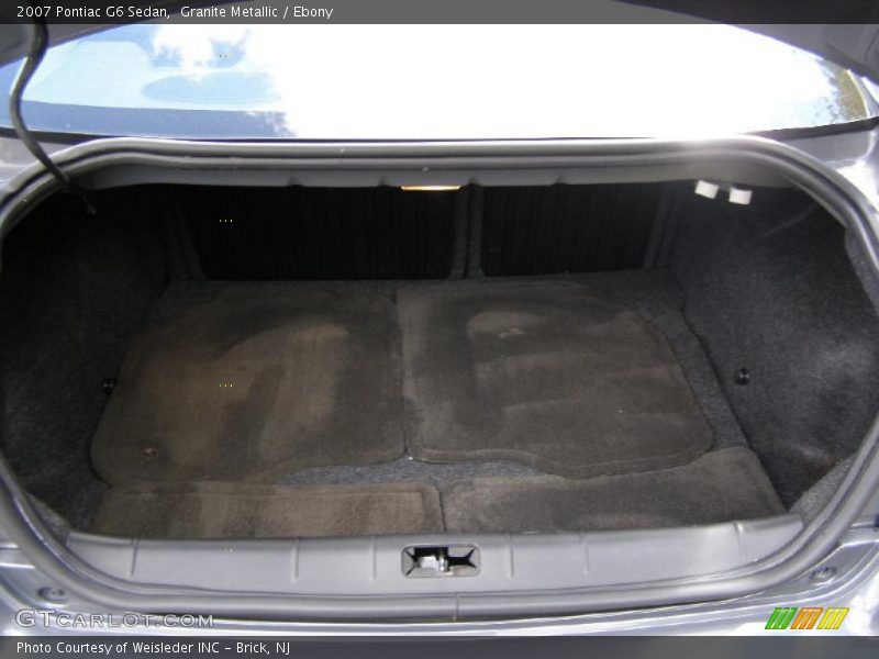 Granite Metallic / Ebony 2007 Pontiac G6 Sedan