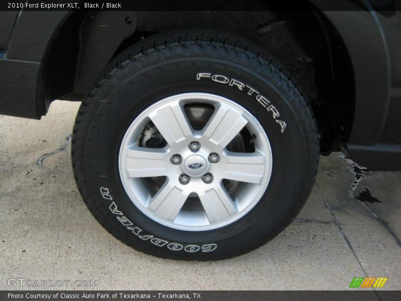 Black / Black 2010 Ford Explorer XLT