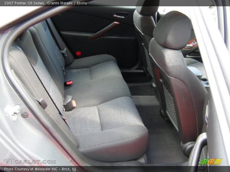 Granite Metallic / Ebony 2007 Pontiac G6 Sedan