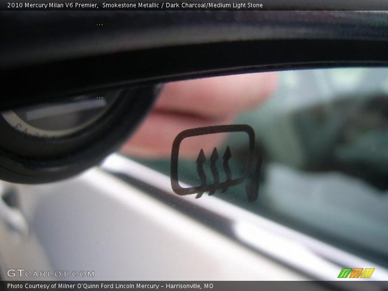 Smokestone Metallic / Dark Charcoal/Medium Light Stone 2010 Mercury Milan V6 Premier