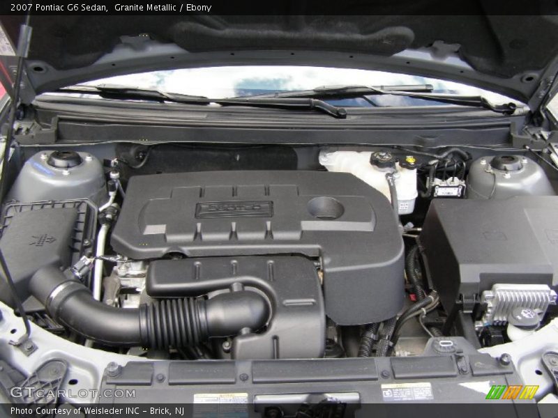 Granite Metallic / Ebony 2007 Pontiac G6 Sedan
