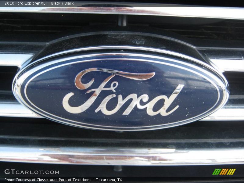 Black / Black 2010 Ford Explorer XLT
