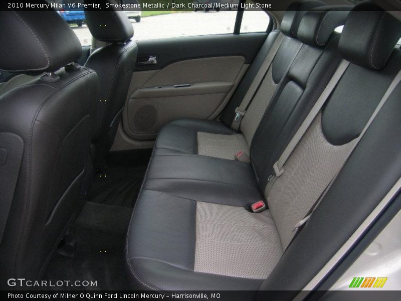Smokestone Metallic / Dark Charcoal/Medium Light Stone 2010 Mercury Milan V6 Premier