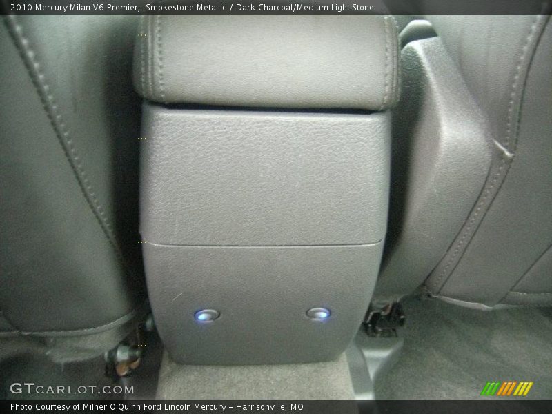 Smokestone Metallic / Dark Charcoal/Medium Light Stone 2010 Mercury Milan V6 Premier