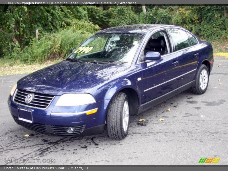 Shadow Blue Metallic / Anthracite 2004 Volkswagen Passat GLX 4Motion Sedan