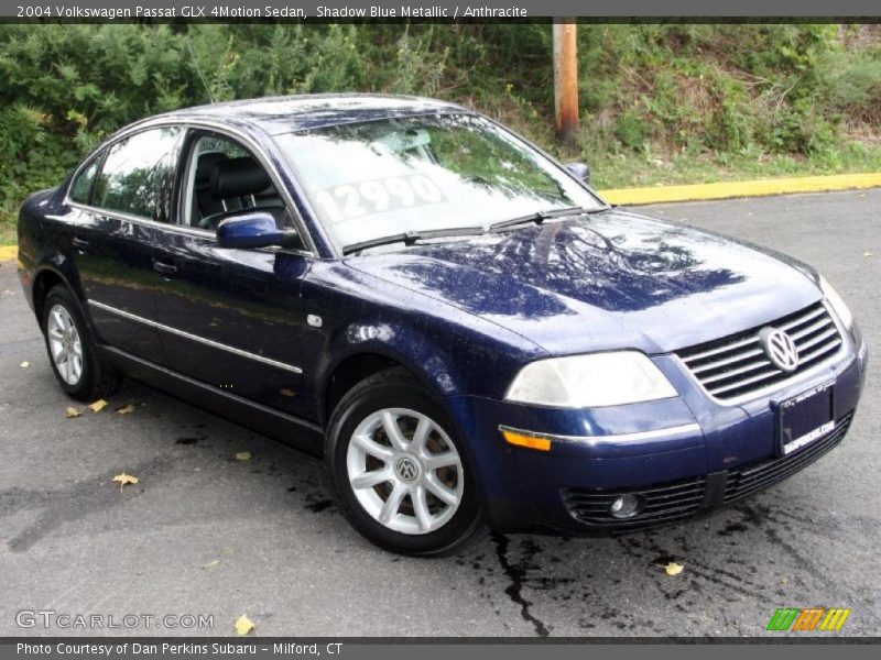 Shadow Blue Metallic / Anthracite 2004 Volkswagen Passat GLX 4Motion Sedan