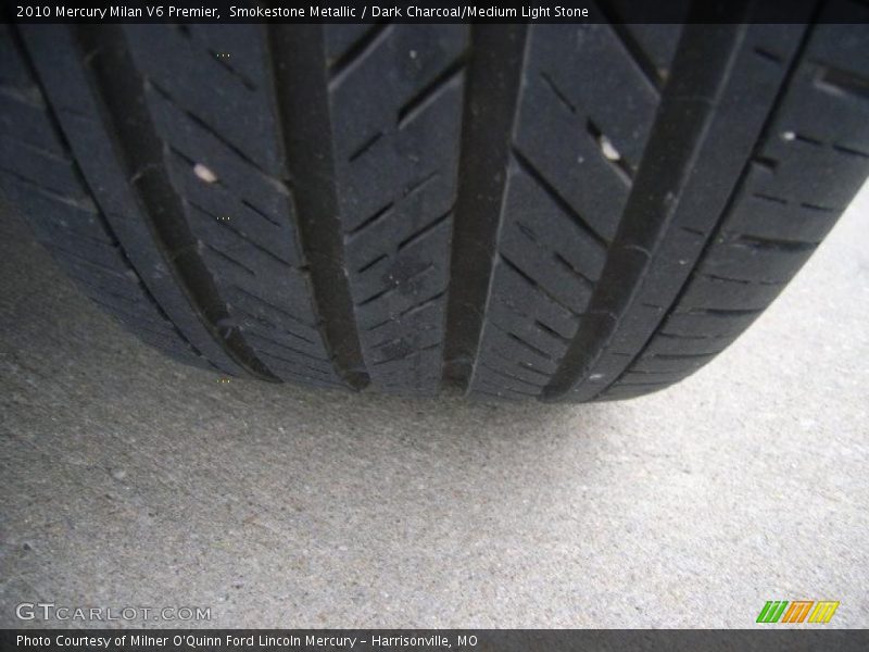 Smokestone Metallic / Dark Charcoal/Medium Light Stone 2010 Mercury Milan V6 Premier