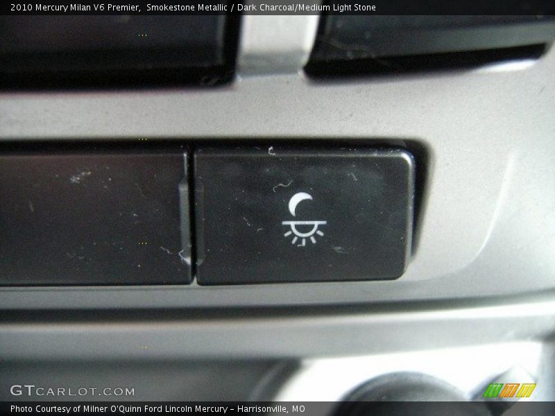 Smokestone Metallic / Dark Charcoal/Medium Light Stone 2010 Mercury Milan V6 Premier