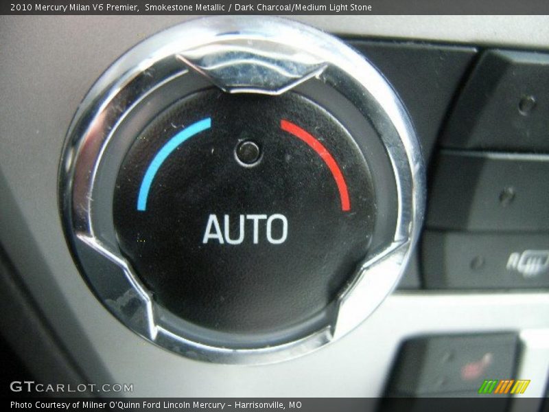 Smokestone Metallic / Dark Charcoal/Medium Light Stone 2010 Mercury Milan V6 Premier