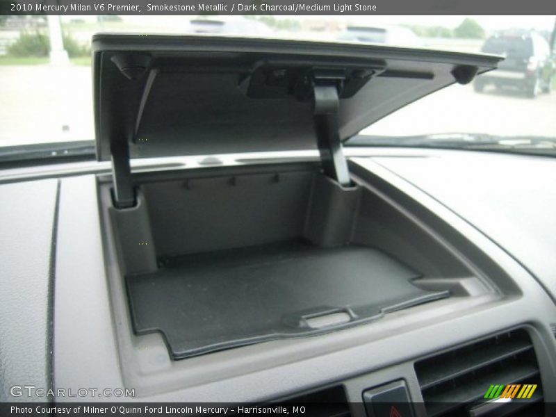 Smokestone Metallic / Dark Charcoal/Medium Light Stone 2010 Mercury Milan V6 Premier