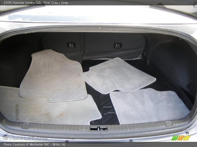 Steel Gray / Gray 2008 Hyundai Sonata GLS