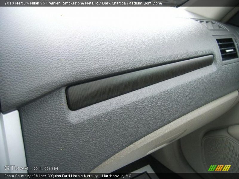 Smokestone Metallic / Dark Charcoal/Medium Light Stone 2010 Mercury Milan V6 Premier