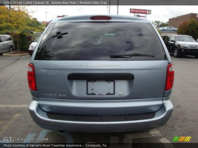 Butane Blue Pearl / Medium Slate Gray 2006 Dodge Grand Caravan SE