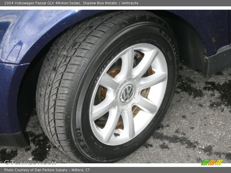 Shadow Blue Metallic / Anthracite 2004 Volkswagen Passat GLX 4Motion Sedan