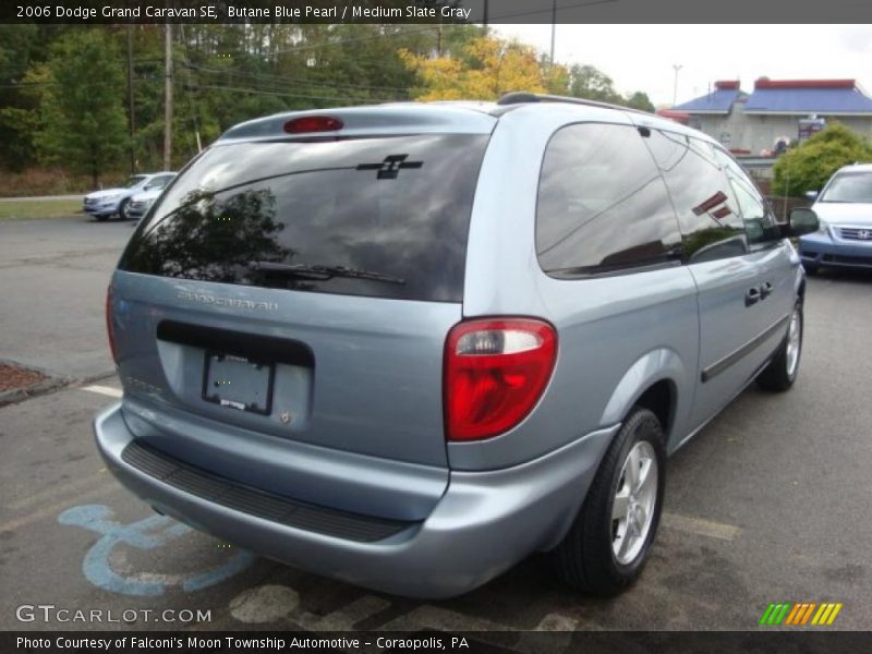 Butane Blue Pearl / Medium Slate Gray 2006 Dodge Grand Caravan SE