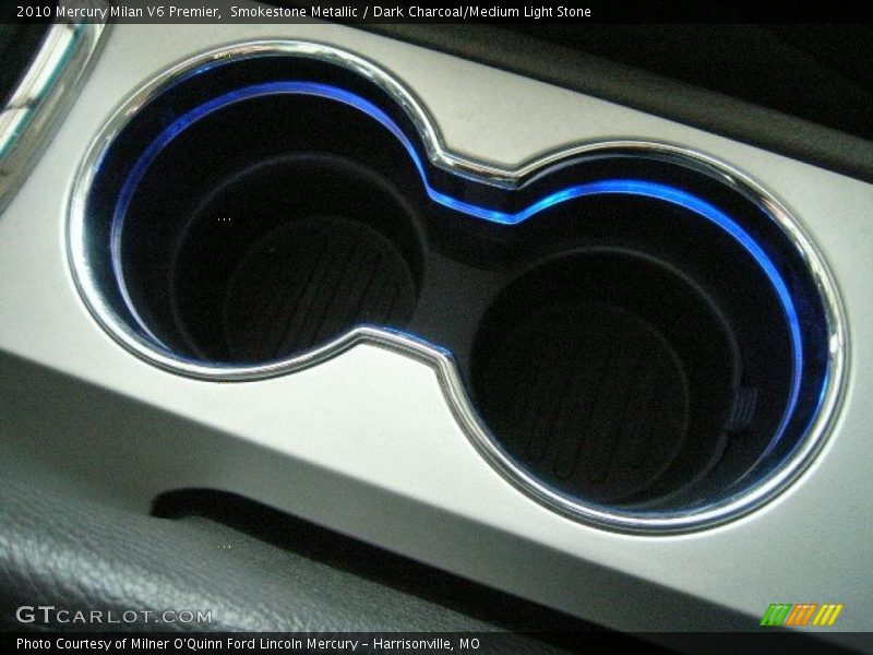 Smokestone Metallic / Dark Charcoal/Medium Light Stone 2010 Mercury Milan V6 Premier
