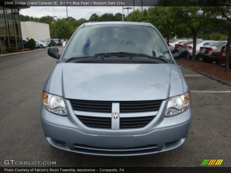 Butane Blue Pearl / Medium Slate Gray 2006 Dodge Grand Caravan SE