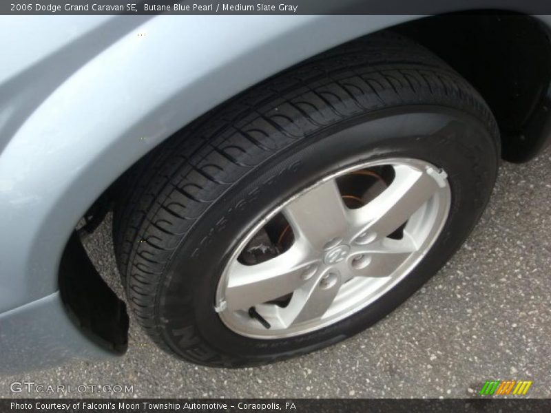 Butane Blue Pearl / Medium Slate Gray 2006 Dodge Grand Caravan SE