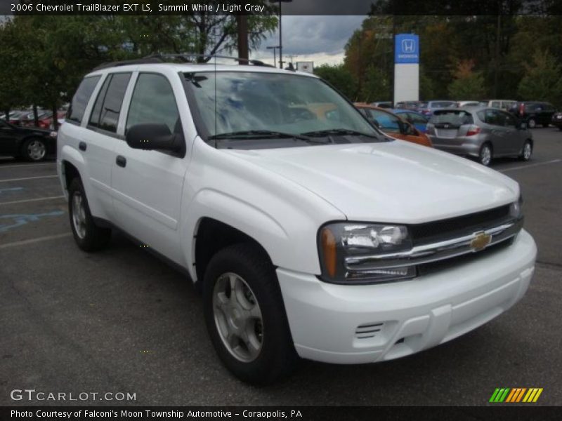 Summit White / Light Gray 2006 Chevrolet TrailBlazer EXT LS