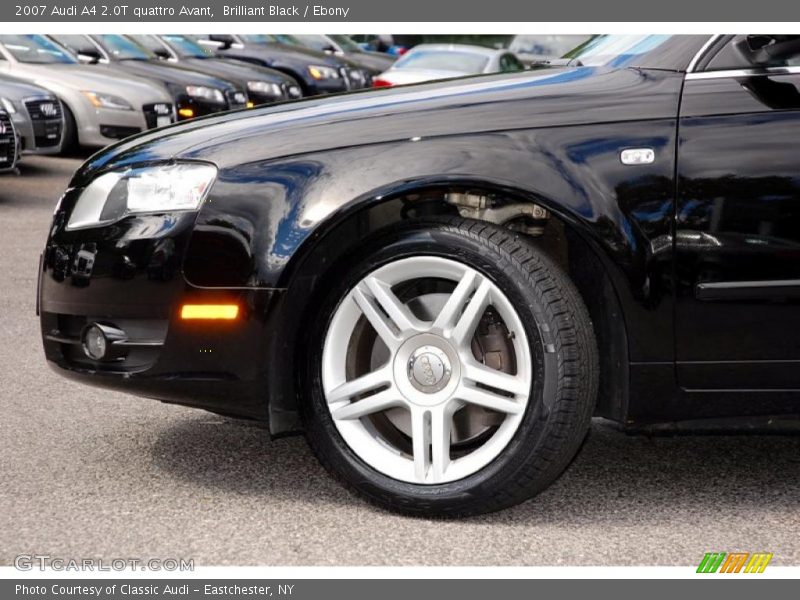 Brilliant Black / Ebony 2007 Audi A4 2.0T quattro Avant