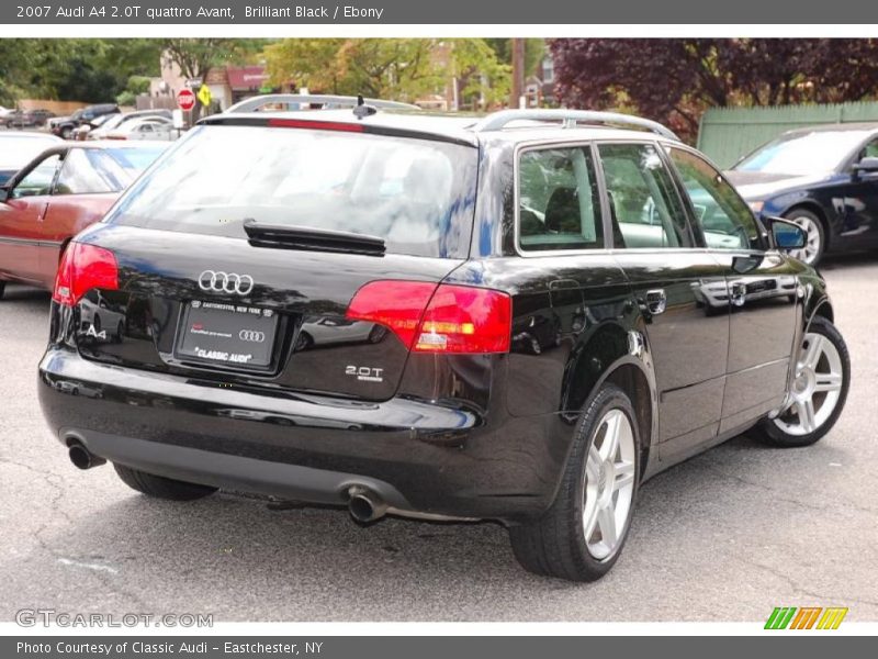 Brilliant Black / Ebony 2007 Audi A4 2.0T quattro Avant