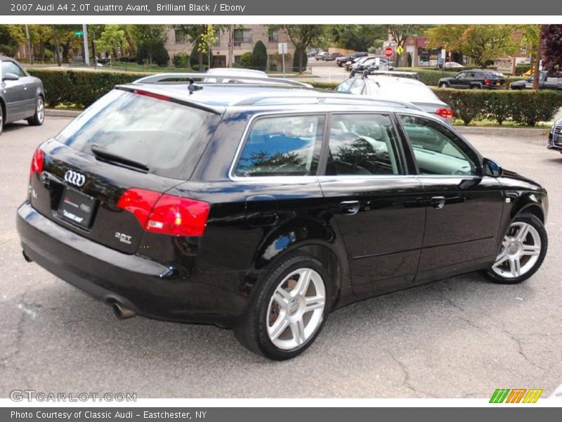 Brilliant Black / Ebony 2007 Audi A4 2.0T quattro Avant