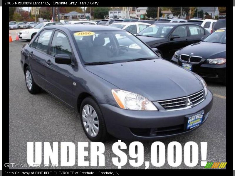 Graphite Gray Pearl / Gray 2006 Mitsubishi Lancer ES