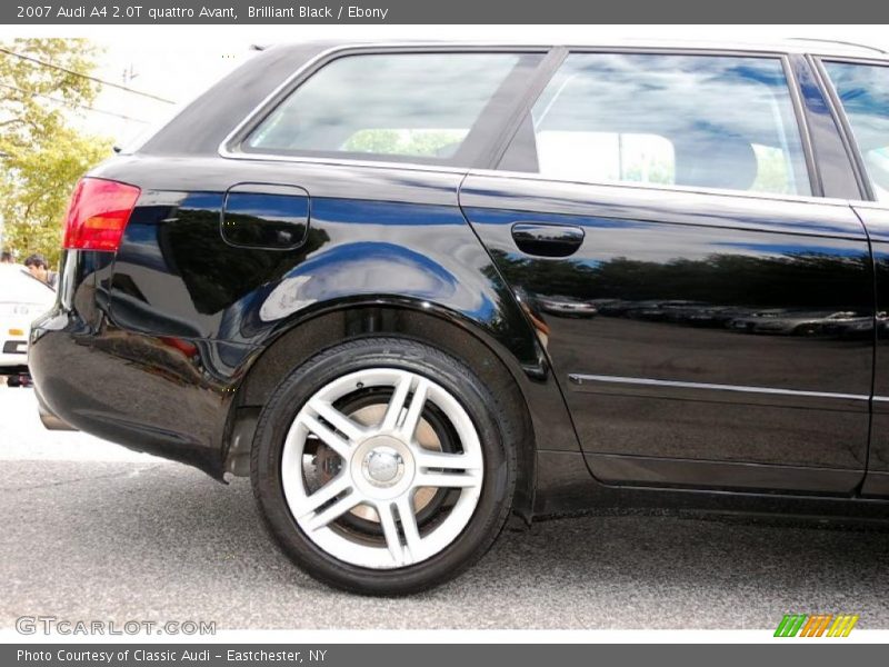 Brilliant Black / Ebony 2007 Audi A4 2.0T quattro Avant