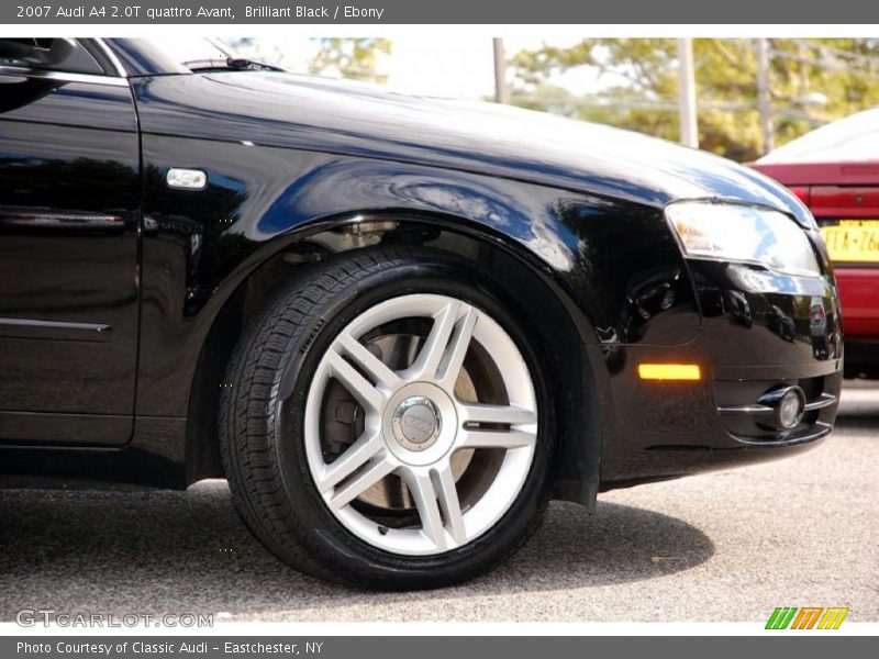 Brilliant Black / Ebony 2007 Audi A4 2.0T quattro Avant