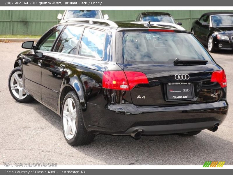 Brilliant Black / Ebony 2007 Audi A4 2.0T quattro Avant