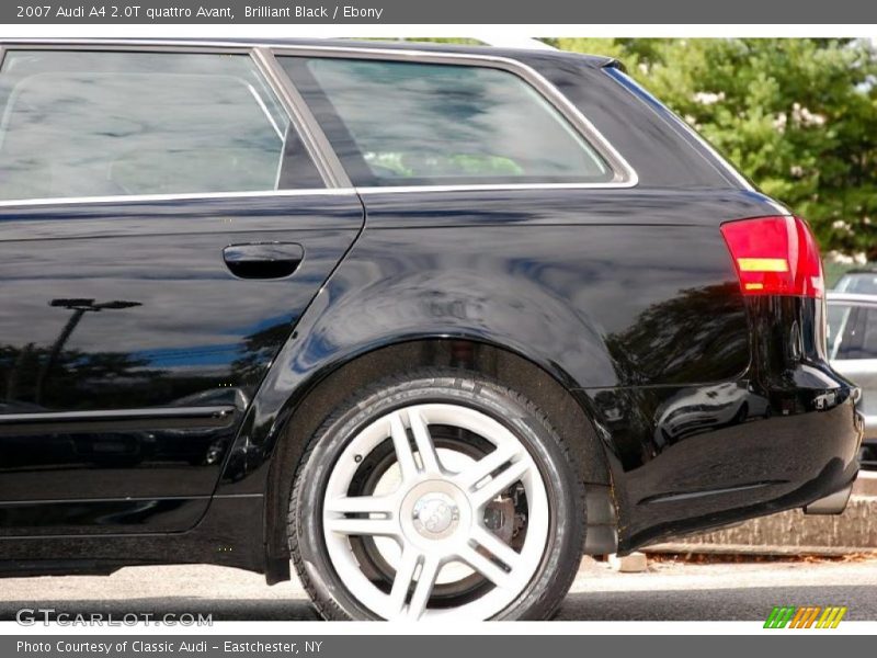 Brilliant Black / Ebony 2007 Audi A4 2.0T quattro Avant