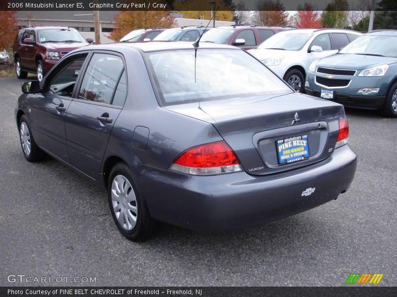 Graphite Gray Pearl / Gray 2006 Mitsubishi Lancer ES