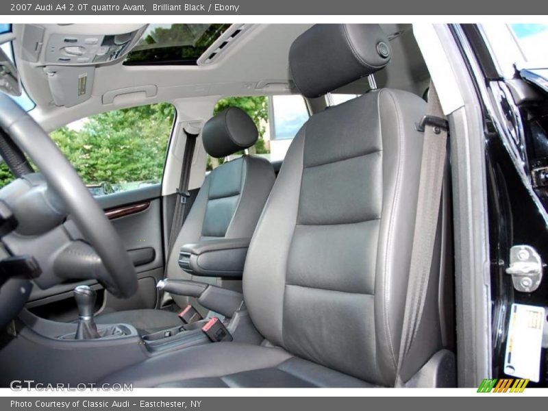Brilliant Black / Ebony 2007 Audi A4 2.0T quattro Avant