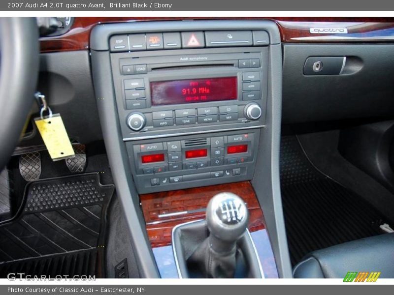 Brilliant Black / Ebony 2007 Audi A4 2.0T quattro Avant