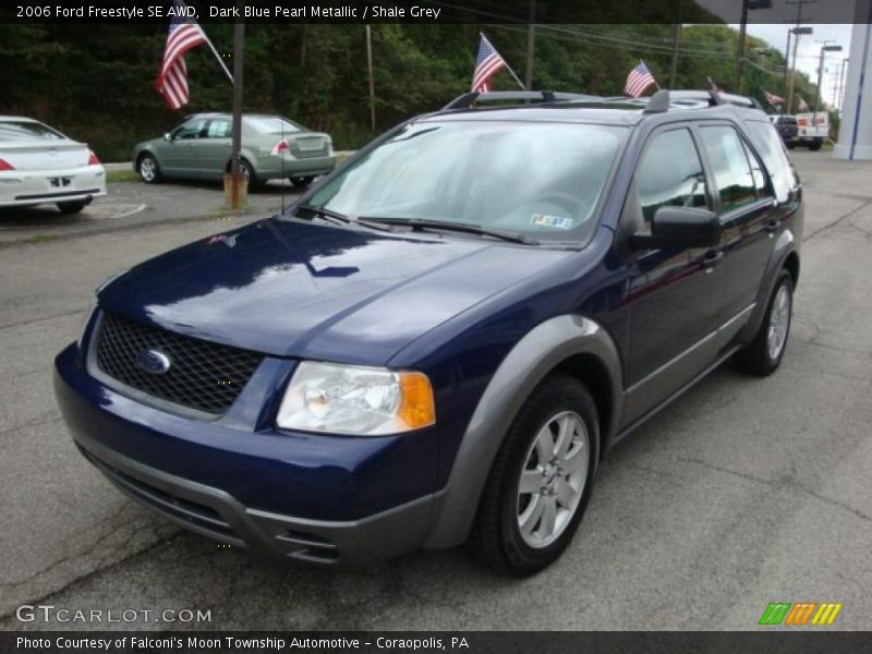 Dark Blue Pearl Metallic / Shale Grey 2006 Ford Freestyle SE AWD