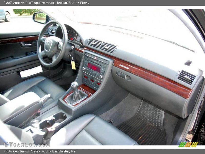 Brilliant Black / Ebony 2007 Audi A4 2.0T quattro Avant