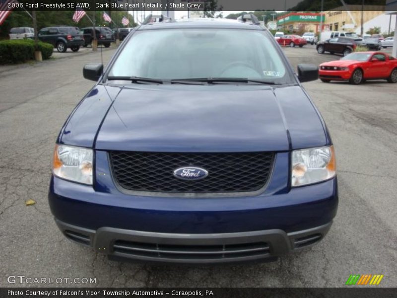 Dark Blue Pearl Metallic / Shale Grey 2006 Ford Freestyle SE AWD