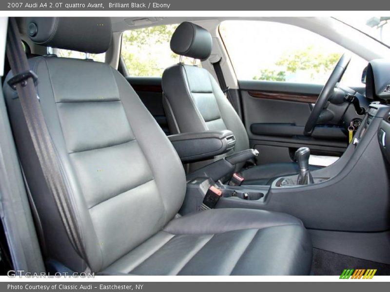 Brilliant Black / Ebony 2007 Audi A4 2.0T quattro Avant