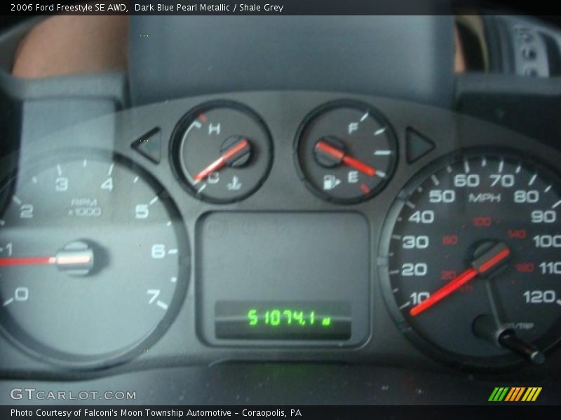 Dark Blue Pearl Metallic / Shale Grey 2006 Ford Freestyle SE AWD