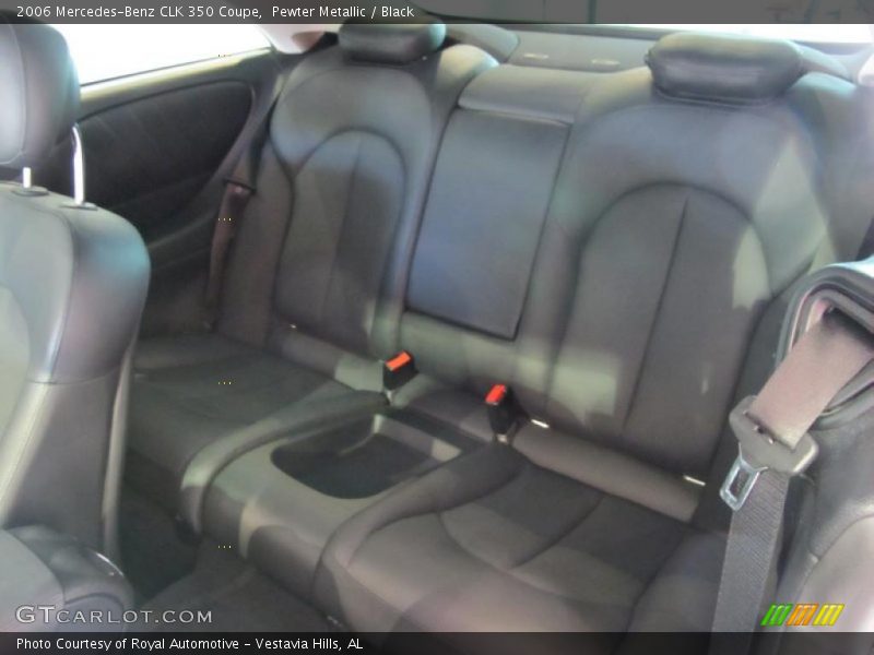 Pewter Metallic / Black 2006 Mercedes-Benz CLK 350 Coupe
