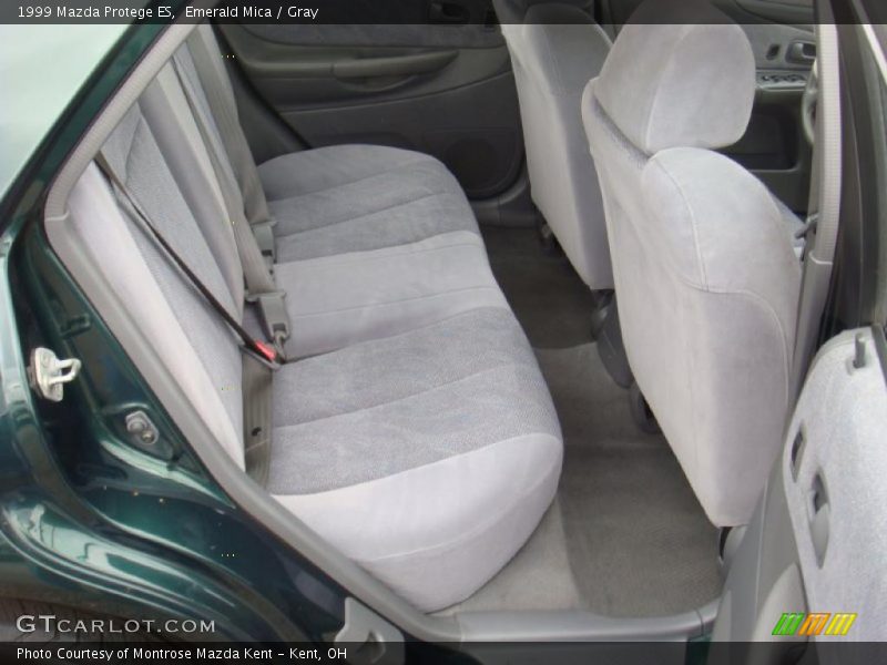Emerald Mica / Gray 1999 Mazda Protege ES
