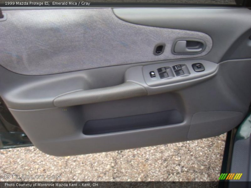 Emerald Mica / Gray 1999 Mazda Protege ES