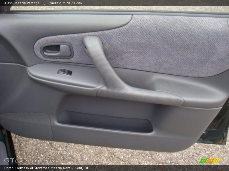 Emerald Mica / Gray 1999 Mazda Protege ES