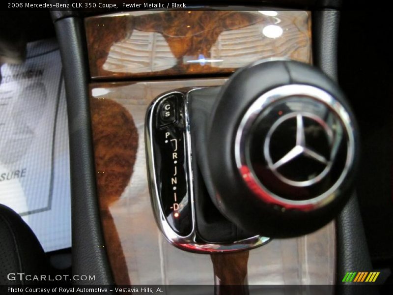 Pewter Metallic / Black 2006 Mercedes-Benz CLK 350 Coupe